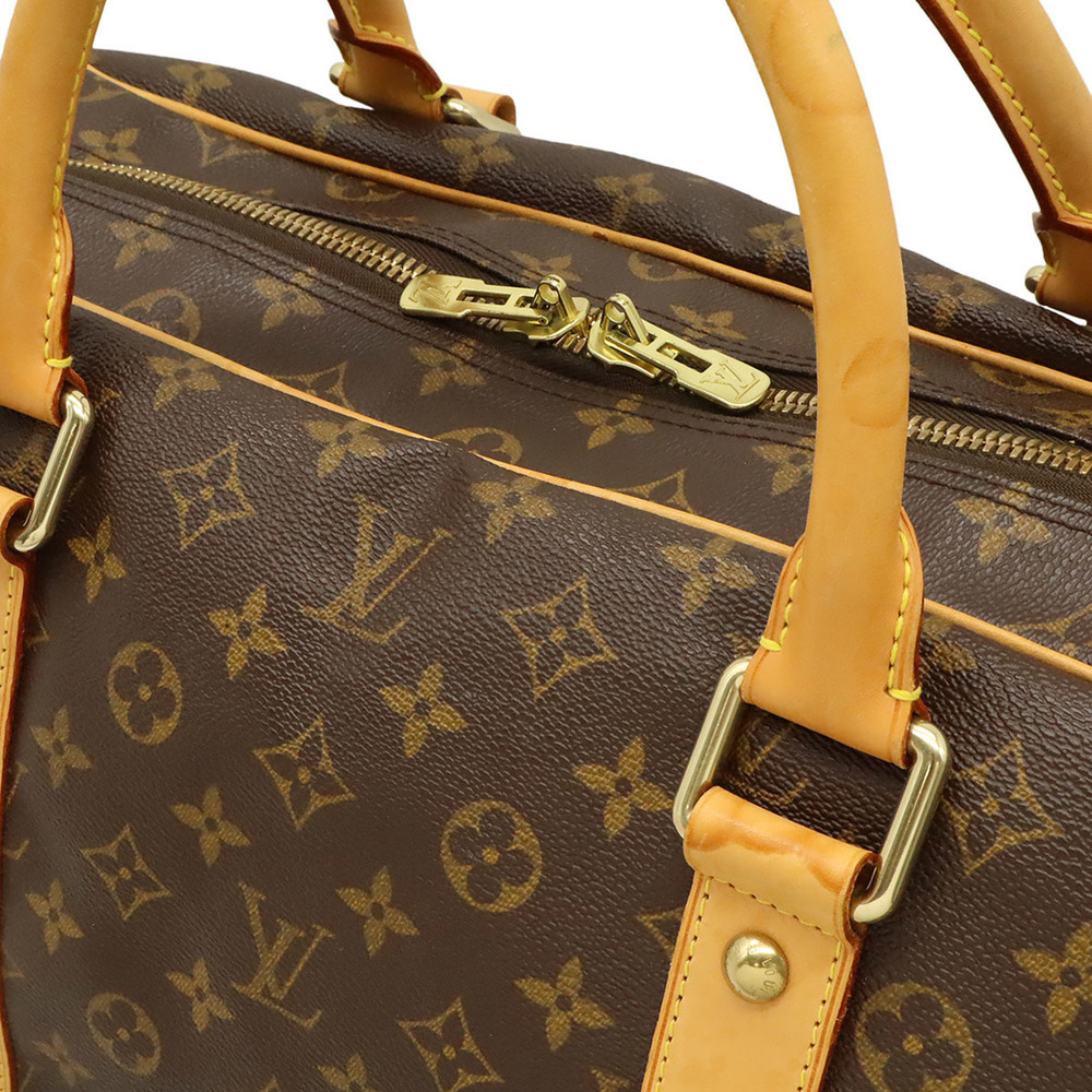 LOUIS VUITTON Authentic Brown Monogram Carryall Boston Bag - Picture 6 of 9